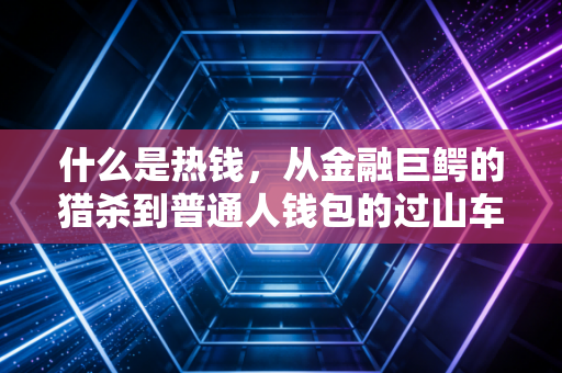 什么是热钱,从金融巨鳄的猎杀到普通人钱包的过山车
