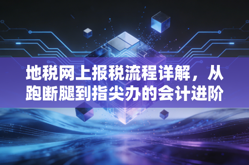 地税网上报税流程详解，从跑断腿到指尖办的会计进阶之路