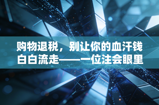 购物退税，别让你的血汗钱白白流走——一位注会眼里的省钱与避坑指南