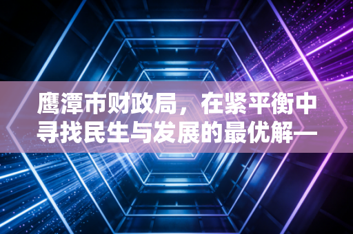 鹰潭市财政局，在紧平衡中寻找民生与发展的最优解——一位注会视角的深度观察