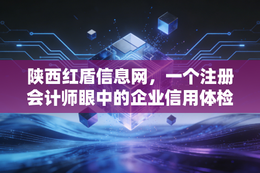 陕西红盾信息网，一个注册会计师眼中的企业信用体检表与避坑指南