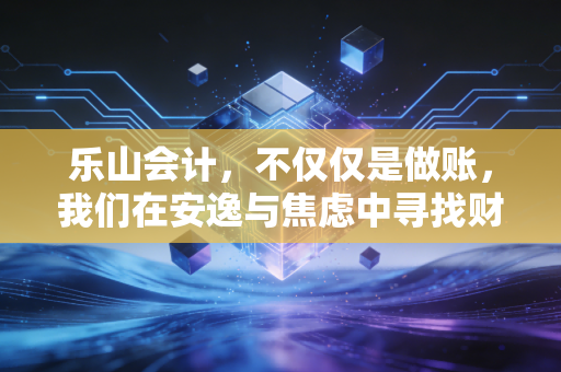 乐山会计，不仅仅是做账，我们在安逸与焦虑中寻找财务人的新出路