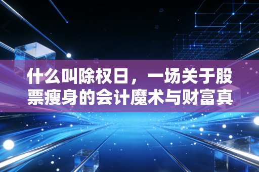什么叫除权日,一场关于股票瘦身的会计魔术与财富真相