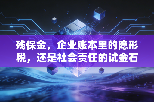 残保金,企业账本里的隐形税,还是社会责任的试金石?