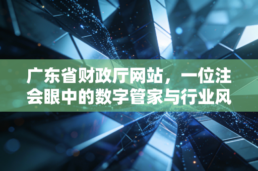 广东省财政厅网站,一位注会眼中的数字管家与行业风向标