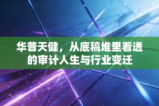 华普天健,从底稿堆里看透的审计人生与行业变迁