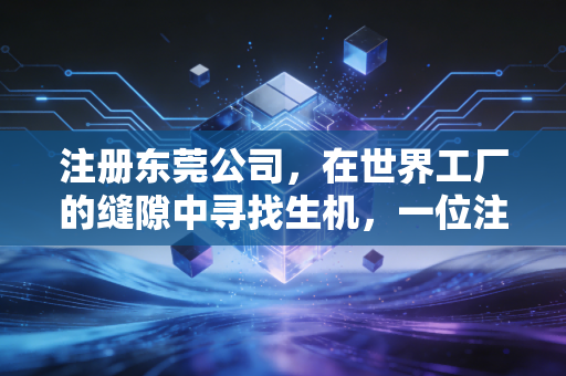 注册东莞公司，在世界工厂的缝隙中寻找生机，一位注会老兵的真心话