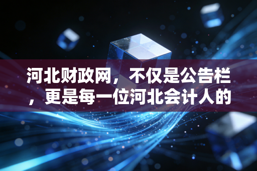河北财政网,不仅是公告栏,更是每一位河北会计人的数字娘家