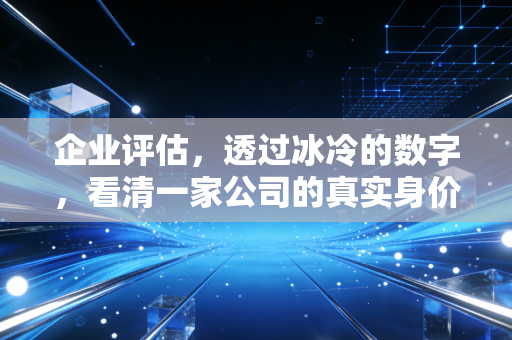 企业评估,透过冰冷的数字,看清一家公司的真实身价与未来