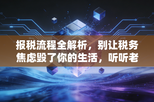 报税流程全解析,别让税务焦虑毁了你的生活,听听老会计怎么说