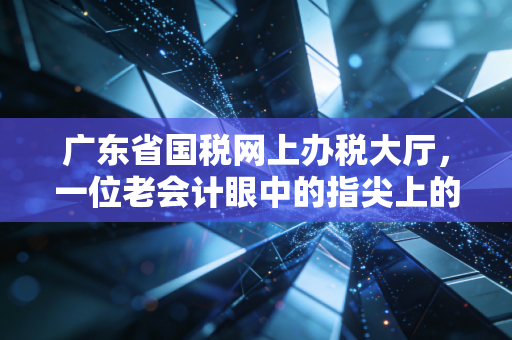 广东省国税网上办税大厅，一位老会计眼中的指尖上的税务革命