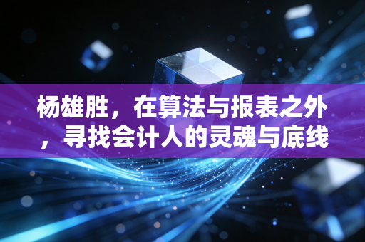 杨雄胜,在算法与报表之外,寻找会计人的灵魂与底线