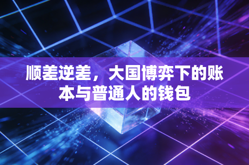 顺差逆差,大国博弈下的账本与普通人的钱包