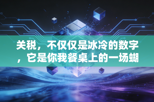 关税,不仅仅是冰冷的数字,它是你我餐桌上的一场蝴蝶效应