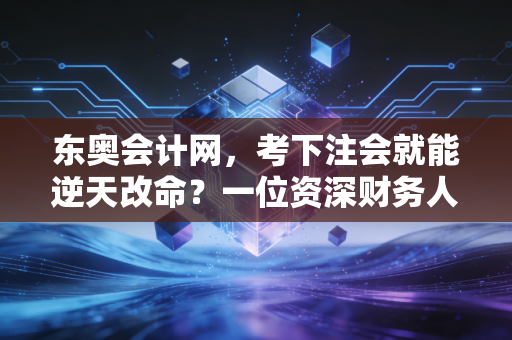 东奥会计网，考下注会就能逆天改命？一位资深财务人的深夜独白与真实感悟