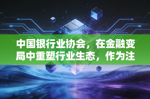 中国银行业协会,在金融变局中重塑行业生态,作为注会人我看到了什么?