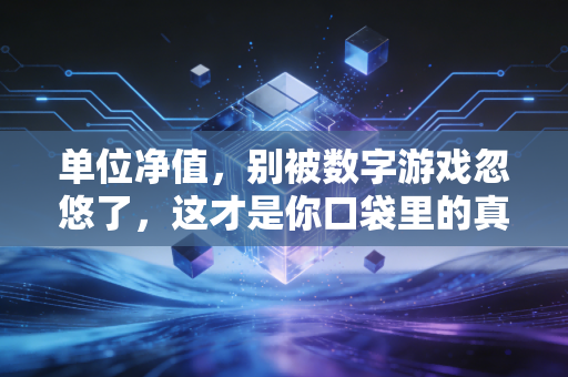 单位净值,别被数字游戏忽悠了,这才是你口袋里的真实财富