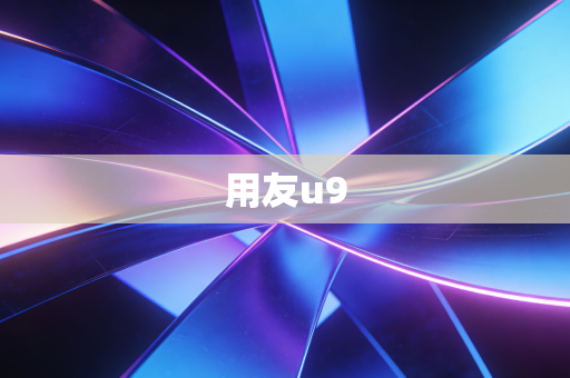 用友u9