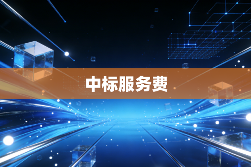 中标服务费