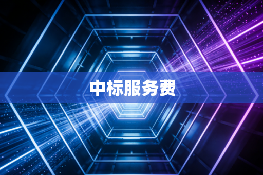 中标服务费