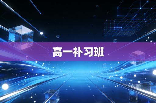 高一补习班