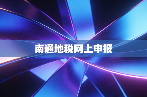南通地税网上申报