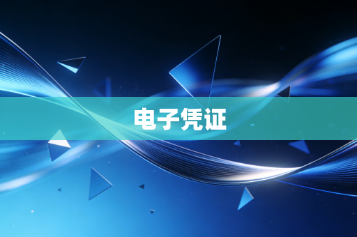 电子凭证