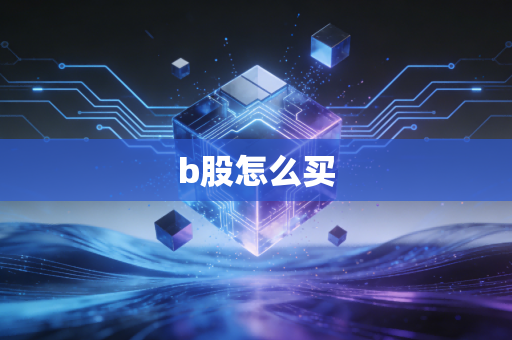 b股怎么买