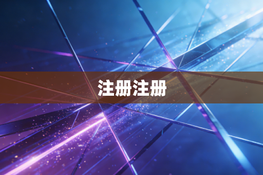 注册注册