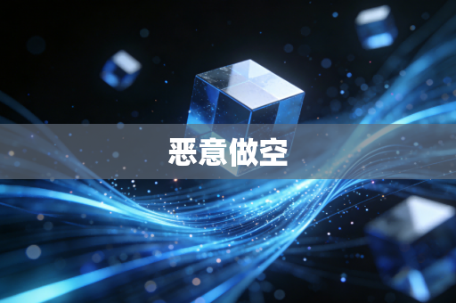 恶意做空
