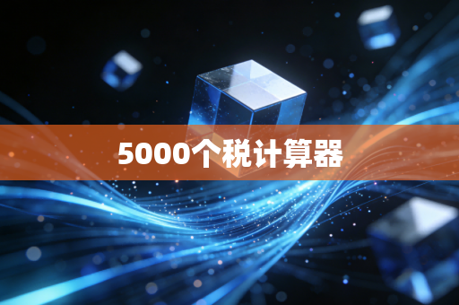 5000个税计算器