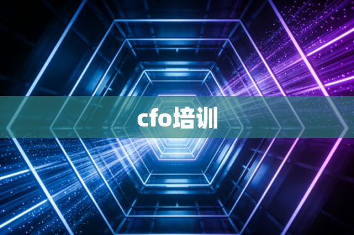 cfo培训