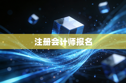 注册会计师报名