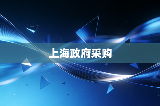 上海政府采购