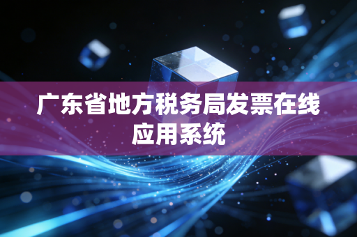 广东省地方税务局发票在线应用系统