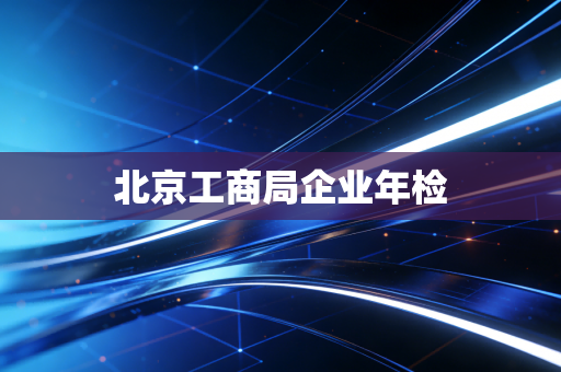 北京工商局企业年检