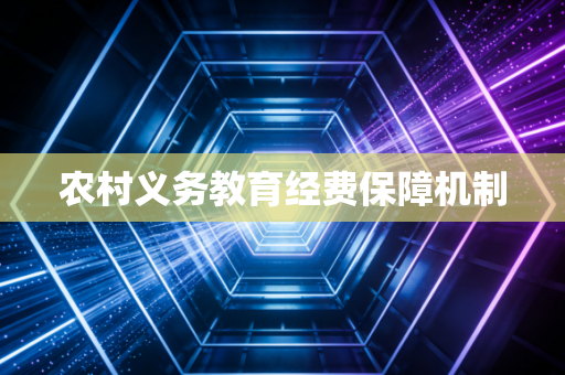 农村义务教育经费保障机制