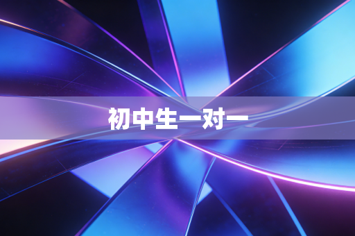 初中生一对一