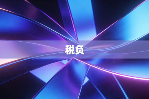 税负