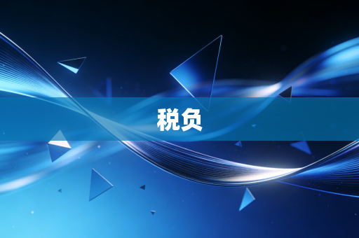 税负