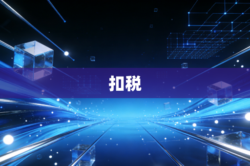 扣税