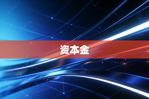 资本金