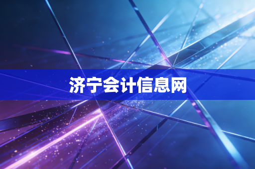 济宁会计信息网