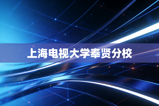 上海电视大学奉贤分校