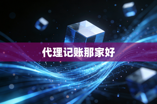 代理记账那家好