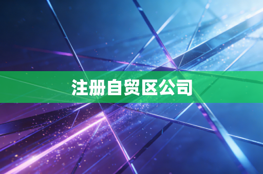 注册自贸区公司