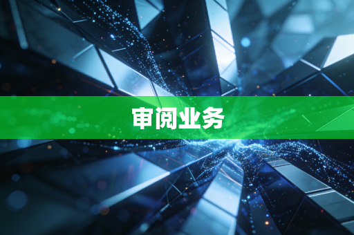 审阅业务