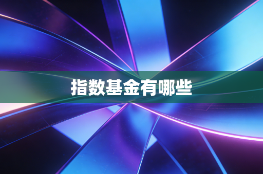 指数基金有哪些