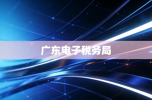 广东电子税务局