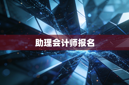 助理会计师报名
